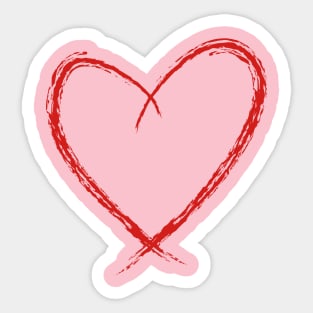 Graffiti Heart Sticker